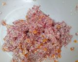 離乳食*ﾐｰﾄﾎﾞｰﾙ 和風ｽｰﾌﾟ編*作り方2写真