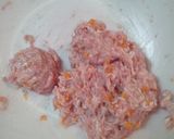 離乳食*ﾐｰﾄﾎﾞｰﾙ 和風ｽｰﾌﾟ編*作り方3写真