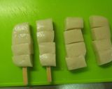 低糖質＊ｵｵﾊﾞｺ使用＊お団子もどき作り方10写真