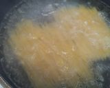 ホウレン草とベーコンで☆ペペロンチーノ作り方1写真