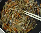 ツナ缶で、きんぴらごぼうサラダ♪作り方5写真