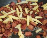 SPAMとジャガイモのカリカリ焼き作り方4写真
