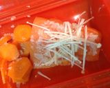 サーモン＆塩麹＆ルクエ♪作り方1写真