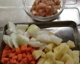 簡単！豆乳パスタシチュー作り方1写真