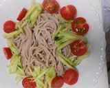 大根おろし入り・冷やしたぬきそば作り方8写真