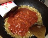カニとトマトソースのパスタ作り方5写真