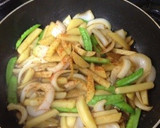 じゃがいもと新玉ねぎの甘辛炒め♪作り方3写真