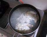 サッポロ一番博多風塩モツ煮込みラーメン作り方1写真