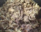 牛肉とこんにゃくの炒り煮作り方5写真