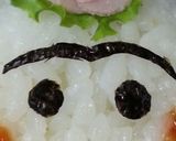 キャラ弁花がっぱ&ももがっぱちゃん☆作り方3写真