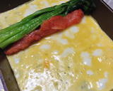 明太子とほうれん草の卵焼き作り方2写真