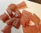 鶏ささみでふっくら唐揚げ♪作り方1写真