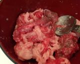 母の味♡ノンオイル無水鍋で肉じゃが作り方1写真