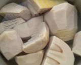 めんつゆで簡単　たけのこのメンマ風作り方1写真