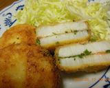梅干しと青じその長芋サンドフライ♪作り方4写真