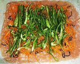 簡単！鶏の塩昆布ロールのあんかけ添え♪作り方3写真