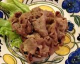 簡単❤お肉柔らか焼くだけ美味しい生姜焼き作り方3写真