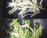 野菜と卵＊じゃがバター塩らーめん作り方2写真