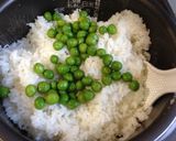 グリーンピースご飯作り方5写真