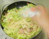 レタスの焼きうどん作り方7写真