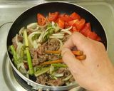 牛肉のトマト炒め作り方7写真