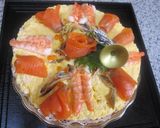 運動会おもてなしお弁当　デコ寿司作り方16写真
