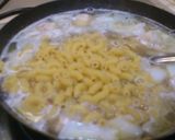 鶏むね肉と新玉ねぎの生姜クリームパスタ作り方4写真
