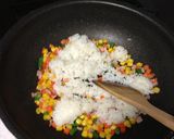 オリーブ油と塩麹でバターピラフ風ご飯☆作り方3写真