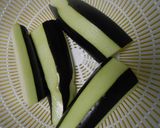 長茄子焼きの温泉卵のせ作り方5写真