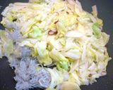 しらすとキャベツのペペロンチーノ♪作り方3写真