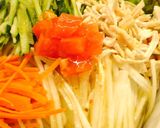 さっぱり第3弾！冷やし棒棒鶏うどん作り方5写真