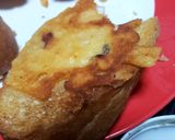 ホットプレートピザ(フランスパン)作り方8写真