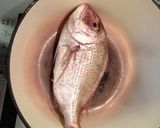 真鯛のアクアパッツァ、油無しトマト多め作り方3写真