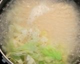 新キャベツで野菜塩ラーメン作り方3写真