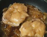 甘口☆鳥もも肉と玉ねぎの照り焼き作り方5写真