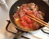 牛肉とトマトのタイ風炒め作り方4写真
