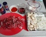 簡単！ビーフストロガノフ作り方1写真