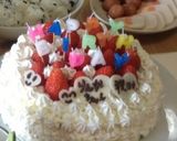 誕生日ケーキ作り方1写真