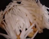 いつもの常備菜　大根と油揚げのきんぴら作り方1写真
