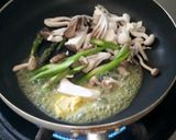 美しいきのこのパスタ作り方2写真