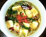 オイスター麻婆豆腐風作り方7写真