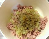 スパムのクリームチーズ入りメンチカツ作り方6写真