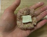 スパムのクリームチーズ入りメンチカツ作り方7写真