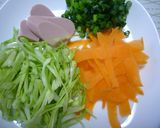 野菜たっぷり塩ラーメン作り方1写真