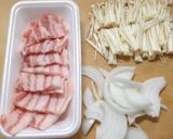 豆腐の豚バラ肉あんかけ作り方2写真