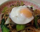 簡単&時短*焼き肉のタレde焼きそば作り方8写真