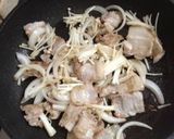 豆腐の豚バラ肉あんかけ作り方4写真