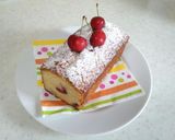 白あんとチェリーのシナモンバターケーキ作り方5写真