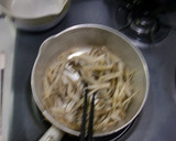 ごぼうと筍の炒り煮作り方4写真