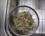 ごぼうと筍の炒り煮作り方3写真